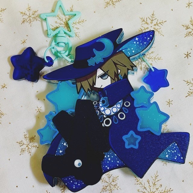 海の大魔導師 蓄光アクキー 海の家 Booth