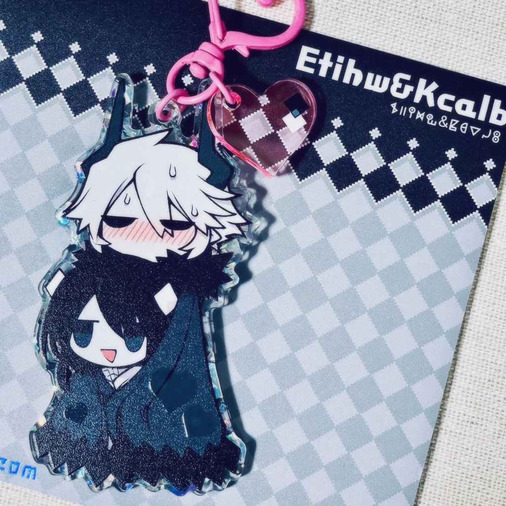 【Restock planned】エティーウ&クカルブ/アクリルキーホルダー