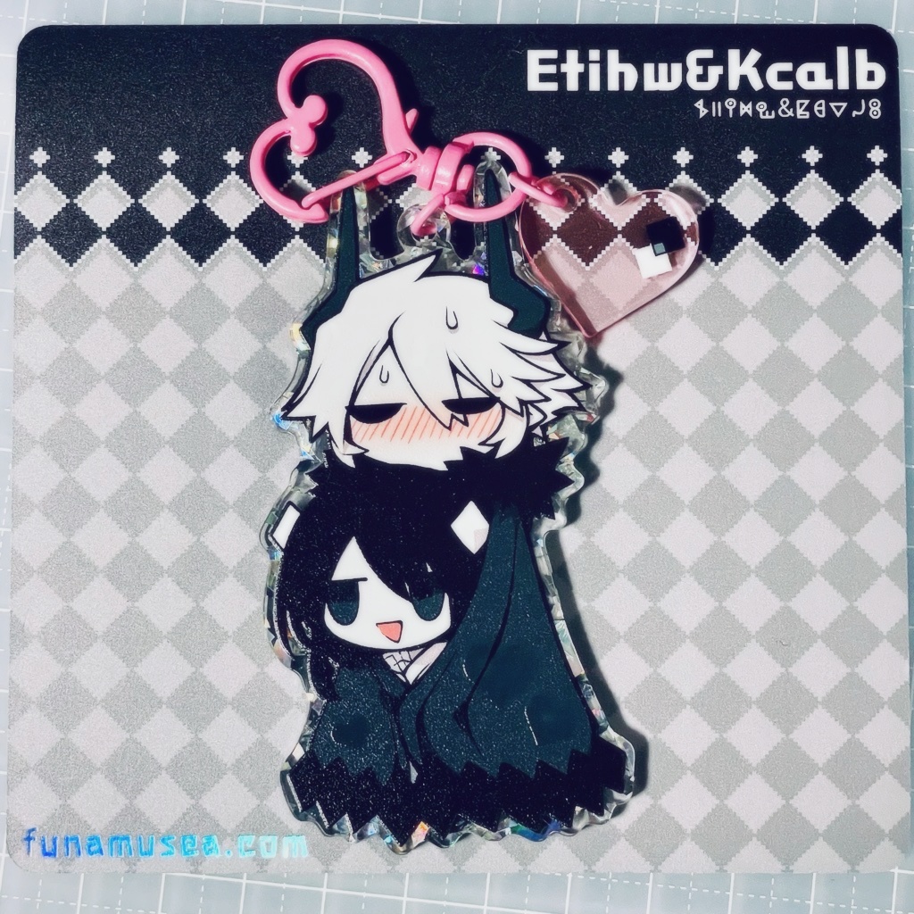 【Restock planned】エティーウ&クカルブ/アクリルキーホルダー
