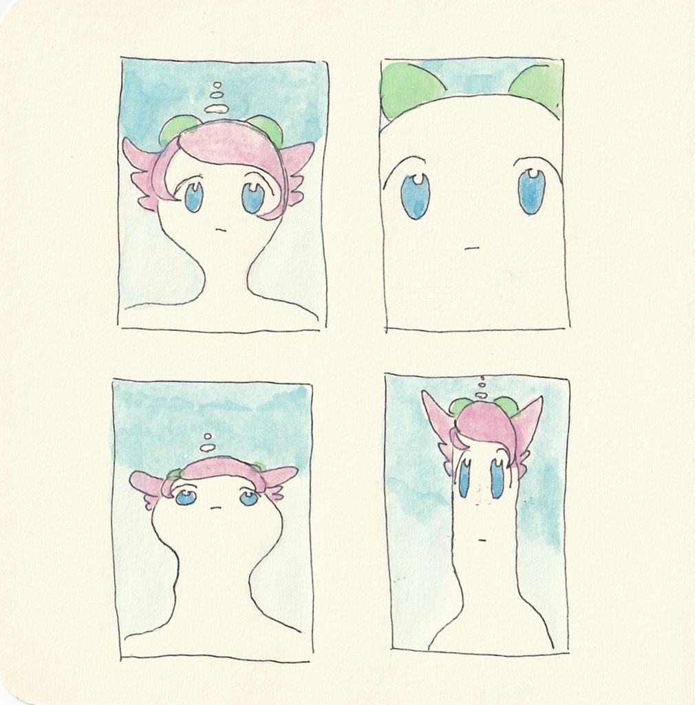 原画　証明写真
