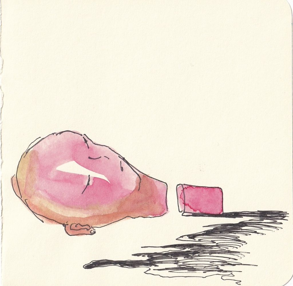 原画　血