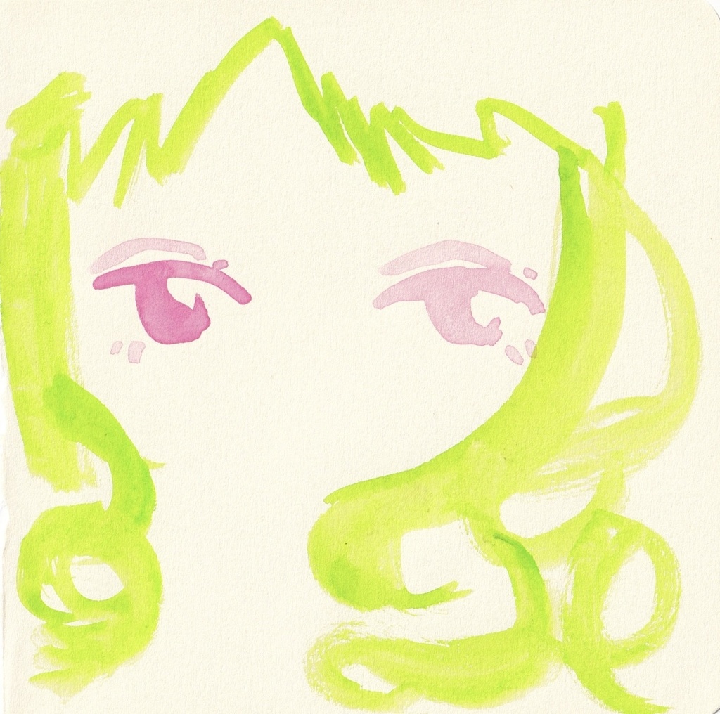 原画　森の子