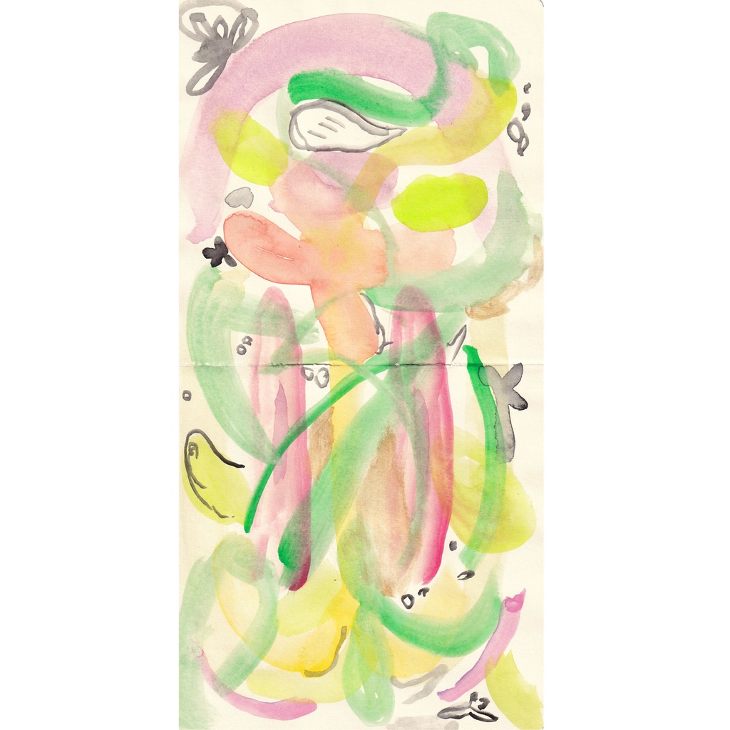 原画　野菜炒め