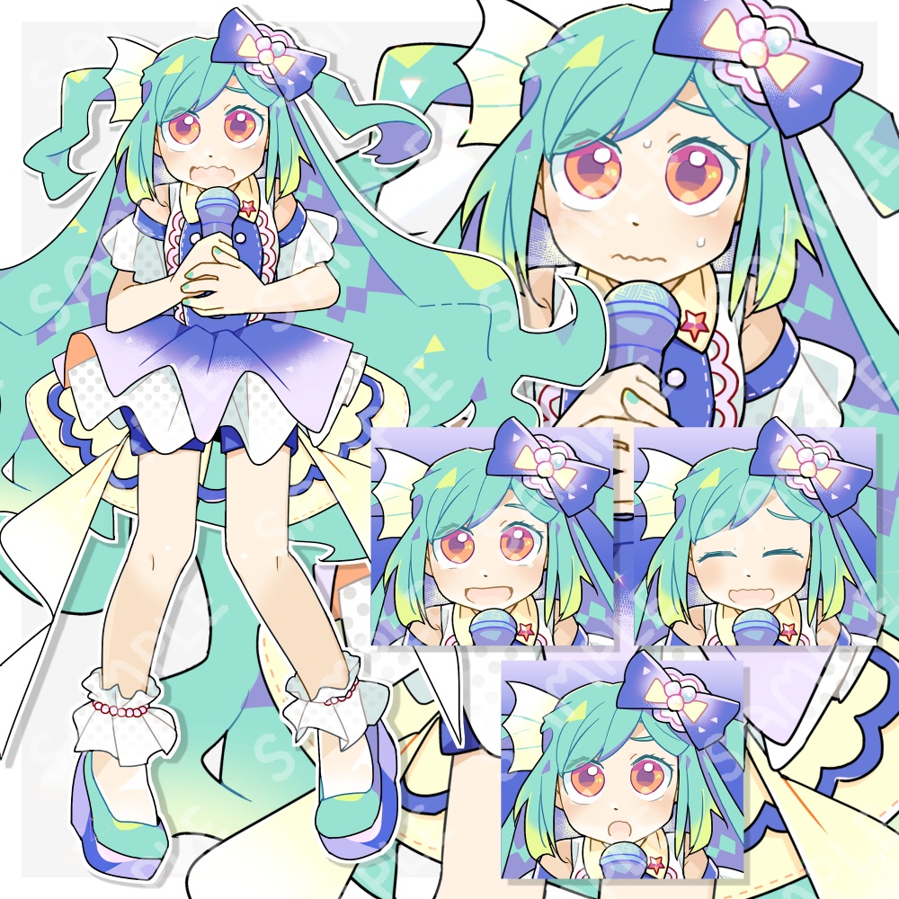 海洋系アイドル立ち絵