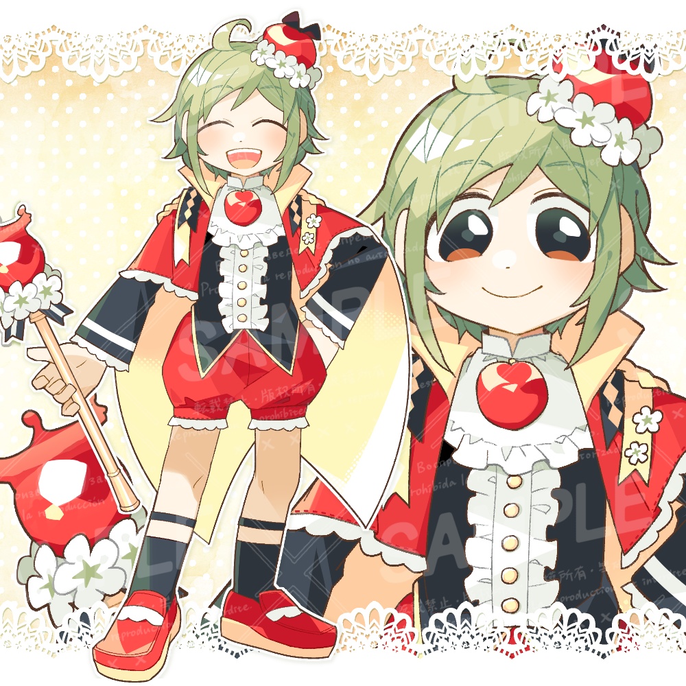 りんごの王子様立ち絵