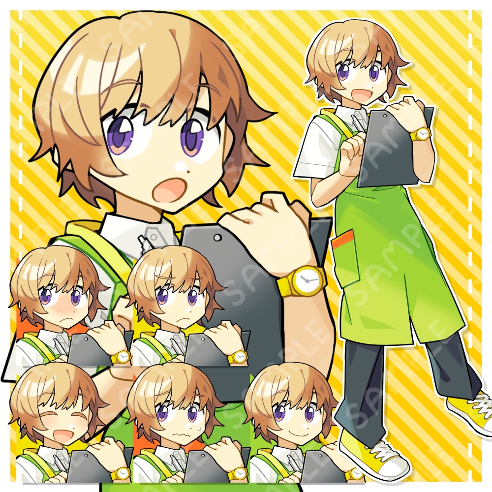 店員さん立ち絵2