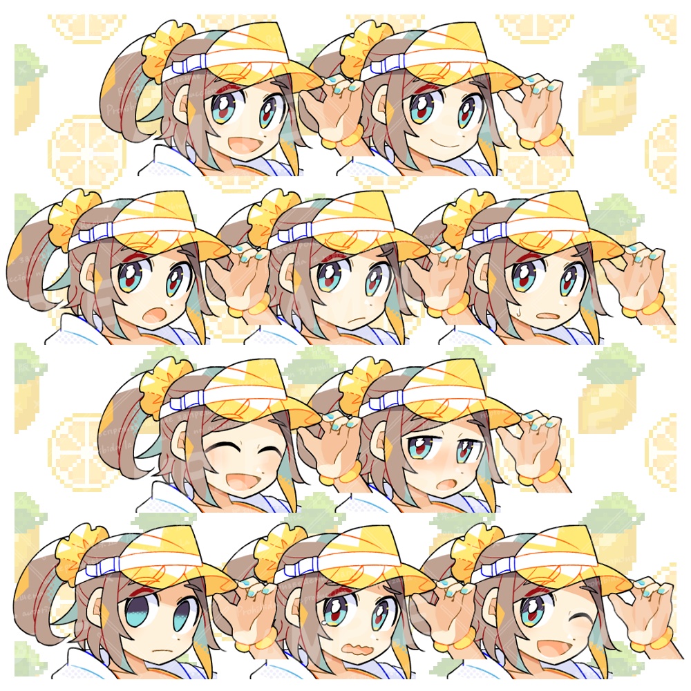 水着×洗車ガール立ち絵