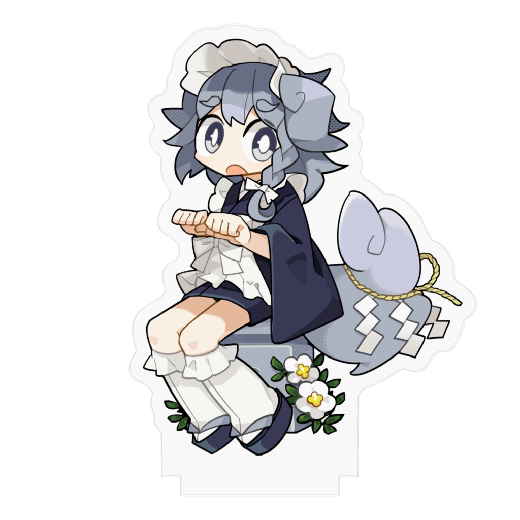 狛犬メイド【あ】アクリルフィギュア