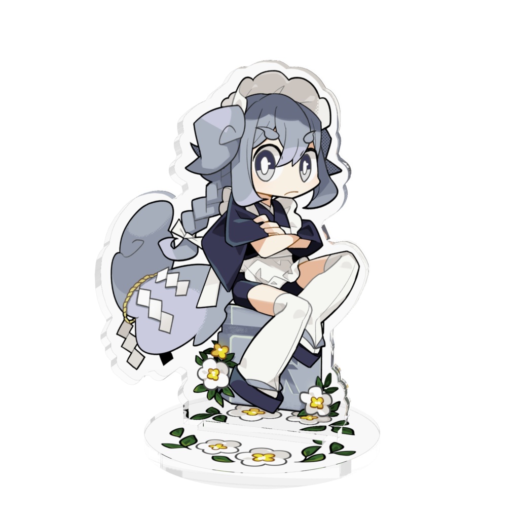 狛犬メイド【うん】アクリルフィギュア