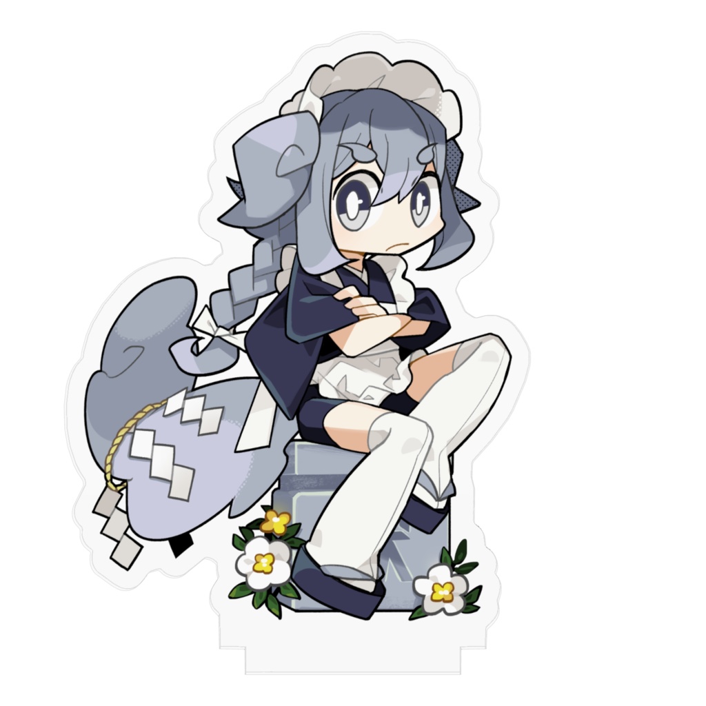 狛犬メイド【うん】アクリルフィギュア