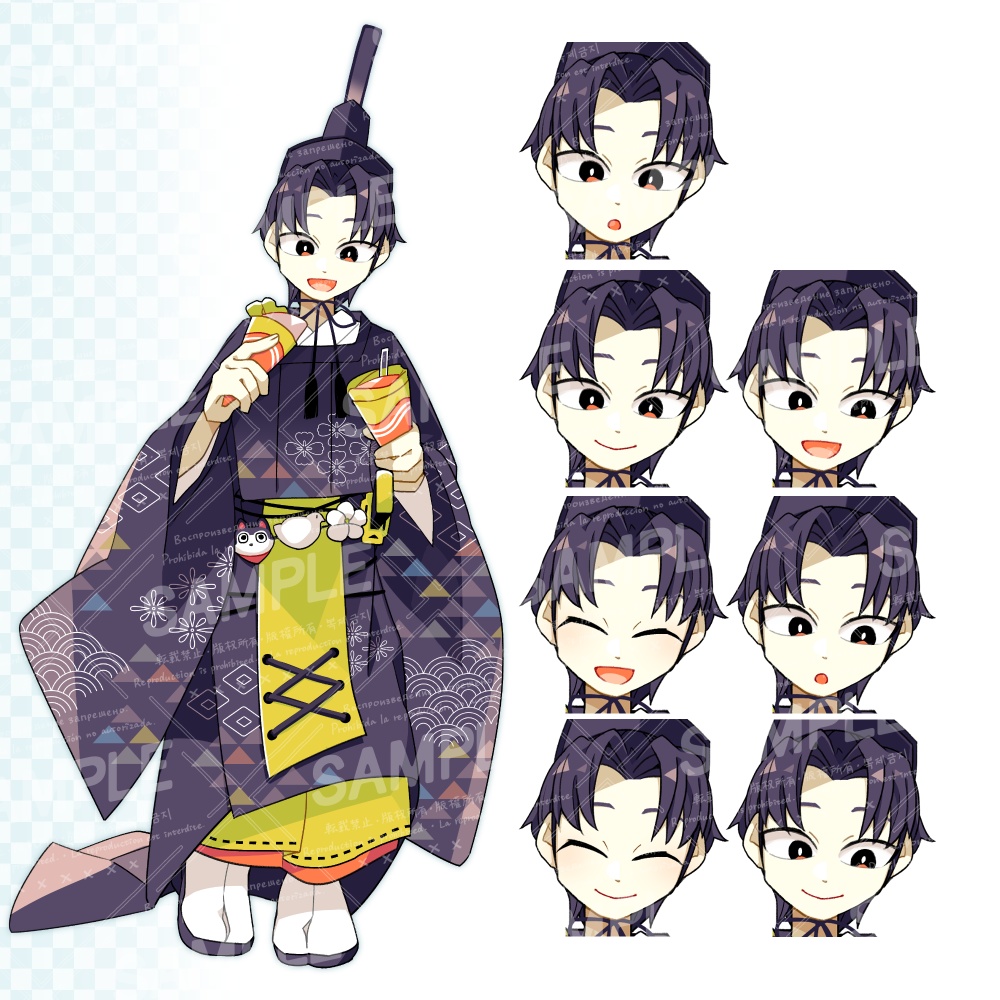 お雛様カップル立ち絵セット