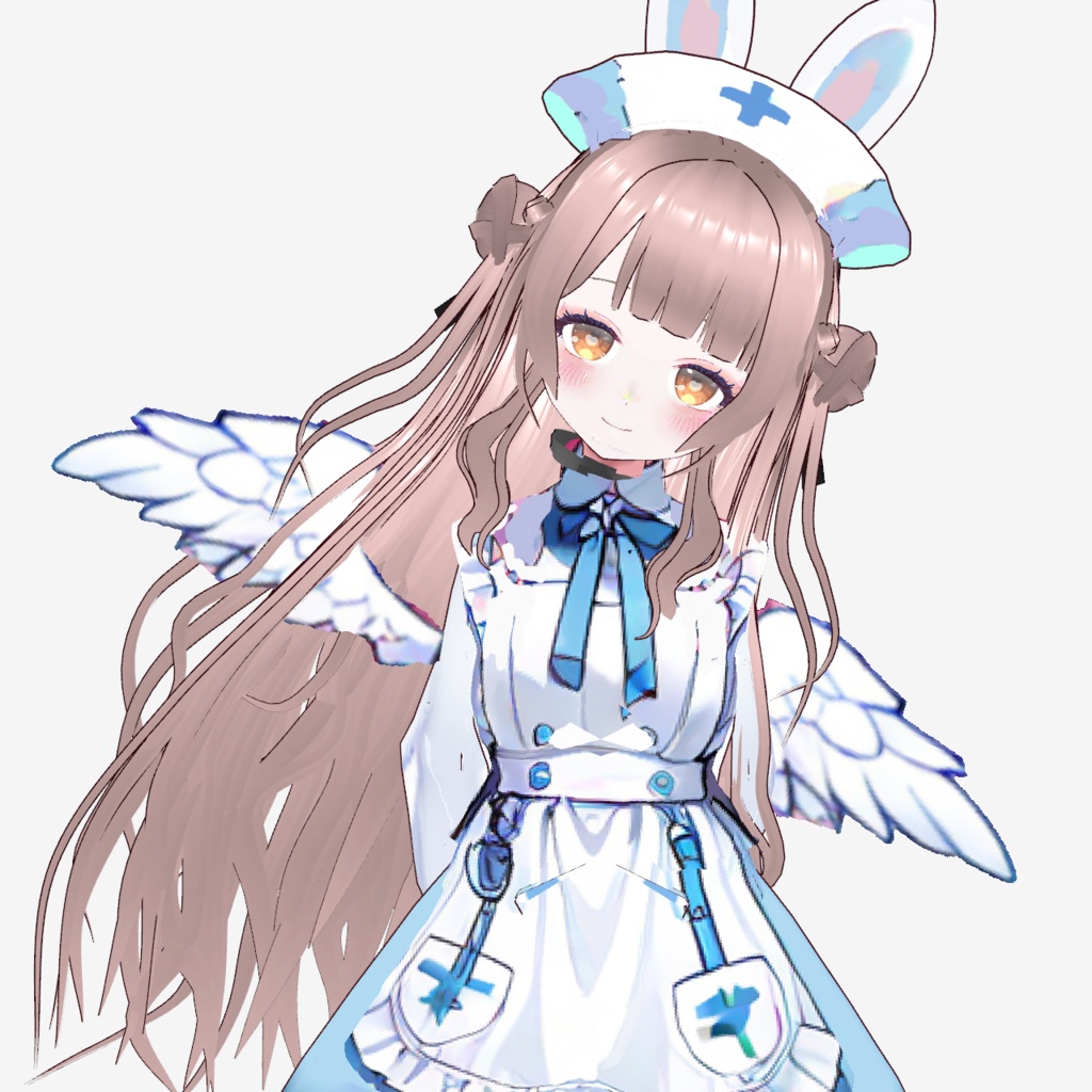 【オリジナル3Dアバター】razlam 癒し系天使ナース