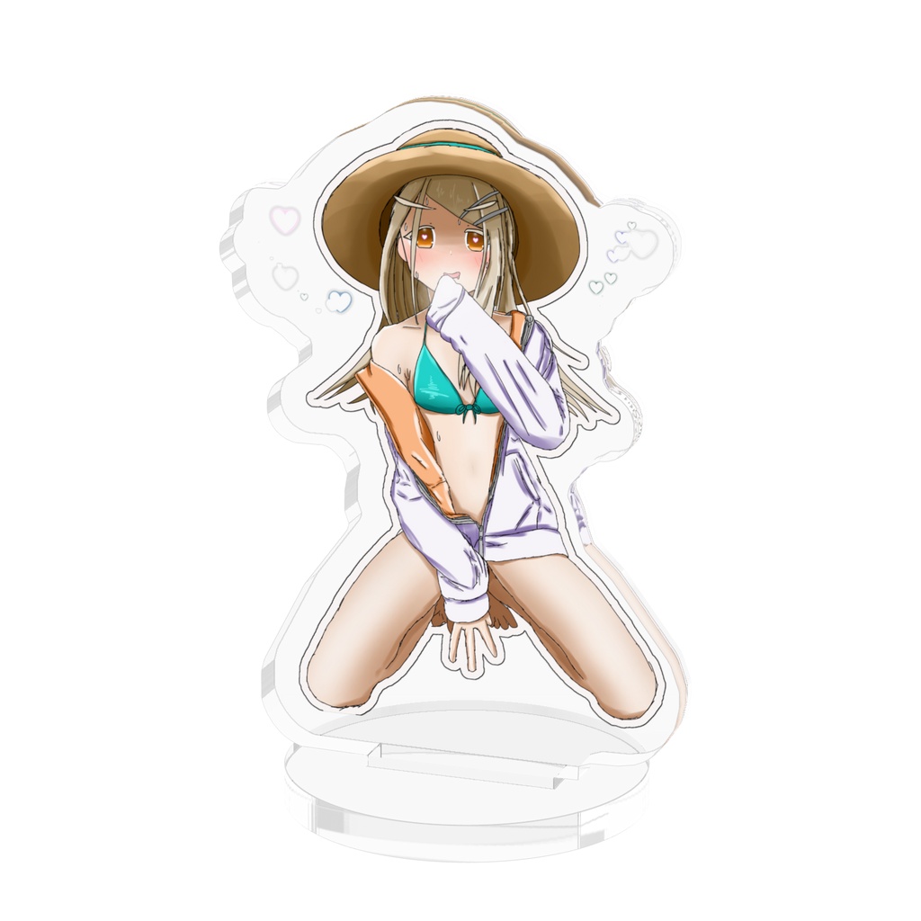 学園アイドルマスター 篠澤広 キミとセミブルー1 水着 アクリルスタンド