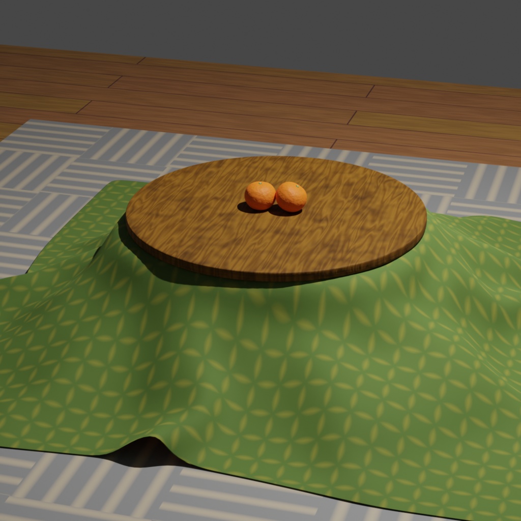 【3Dモデル】こたつ
