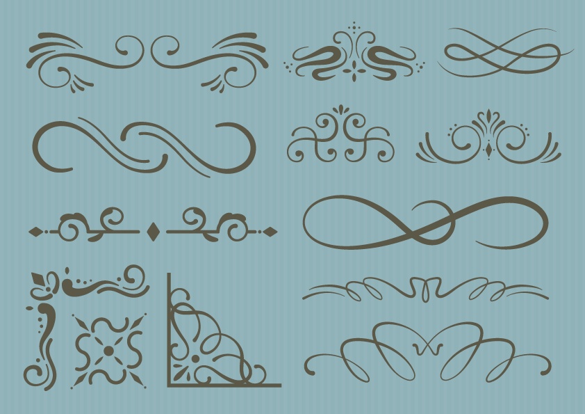 【無料版有】クラシックな装飾素材集