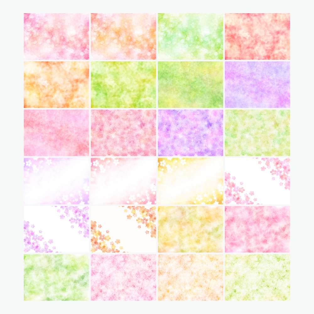 【無料版有】テクスチャ系背景素材集 03 - 春