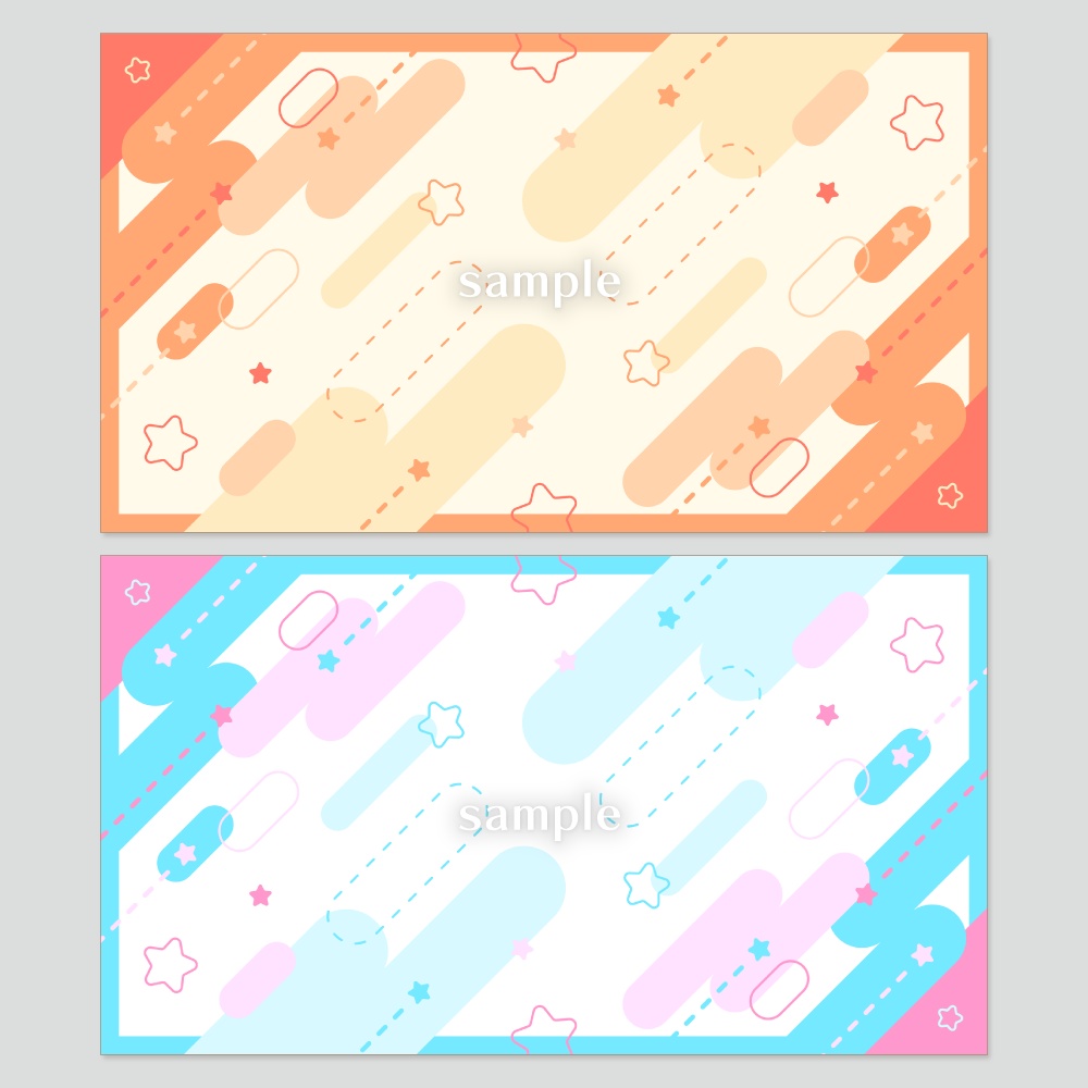 デザイン背景素材集 05 - 100枚