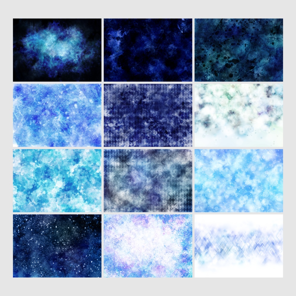 【無料版有】テクスチャ系背景素材集 05 - 青