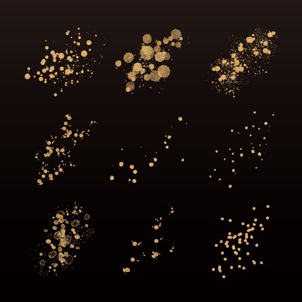 【無料版有】グリッター系あしらい素材集 - 500点