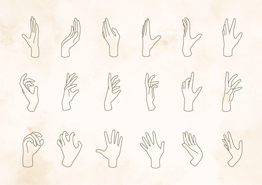 ハンドエレメント素材集