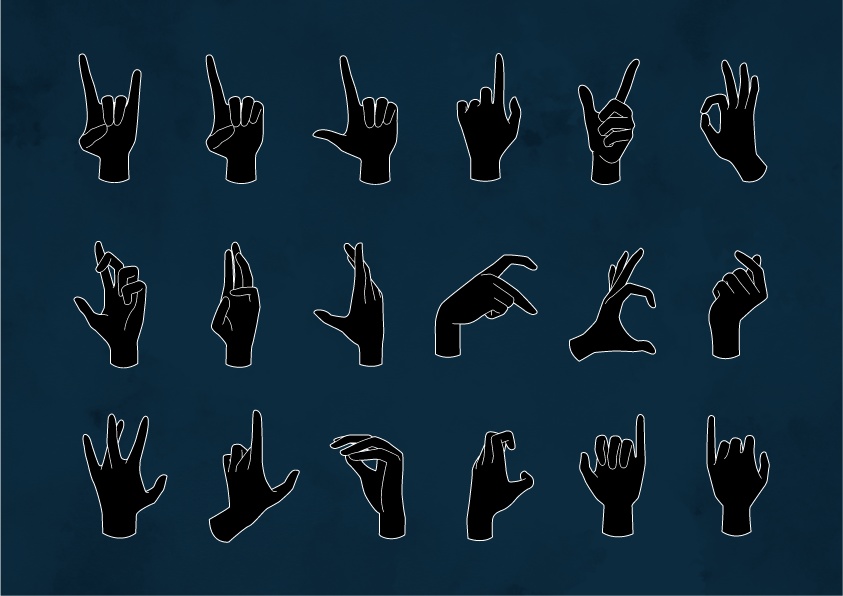 ハンドエレメント素材集