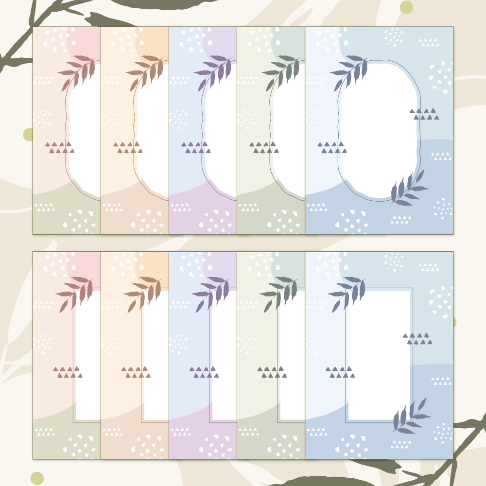 【無料版有】表紙向け背景素材集 01 - 100枚