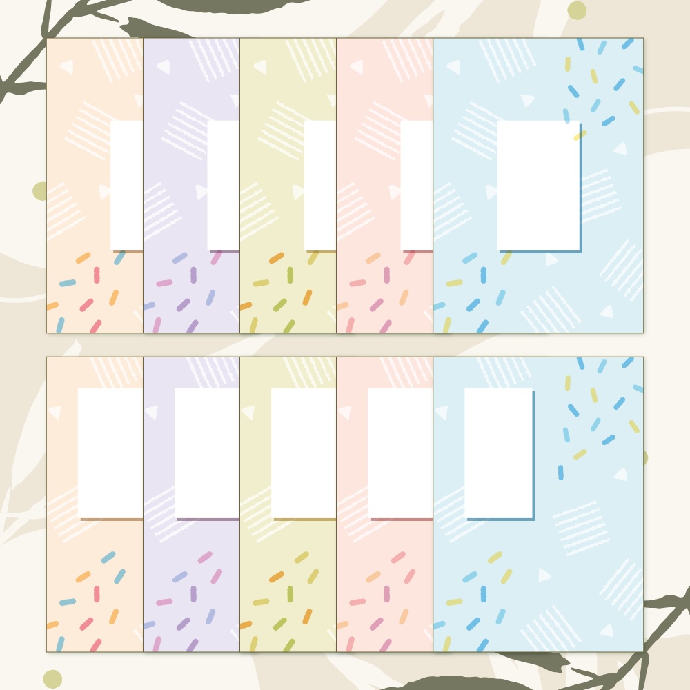 【無料版有】表紙向け背景素材集 01 - 100枚