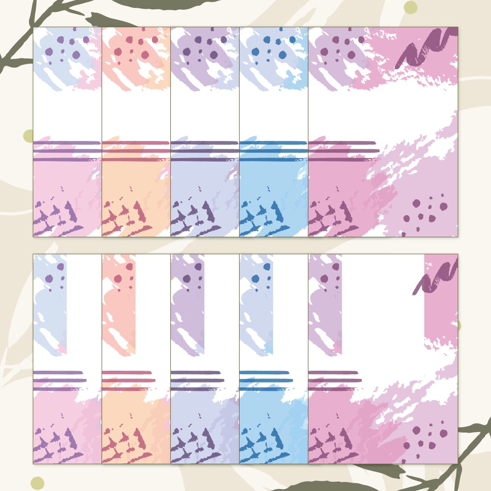 【無料版有】表紙向け背景素材集 01 - 100枚