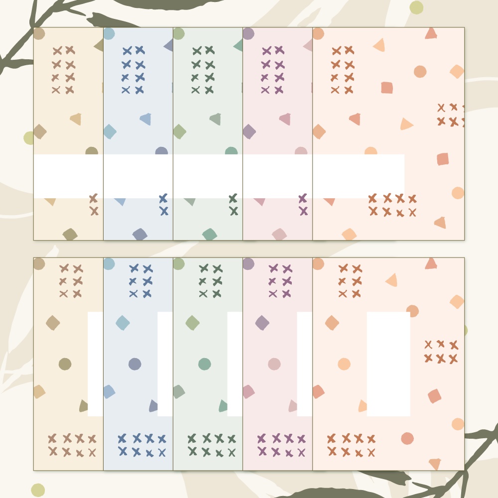 【無料版有】表紙向け背景素材集 01 - 100枚