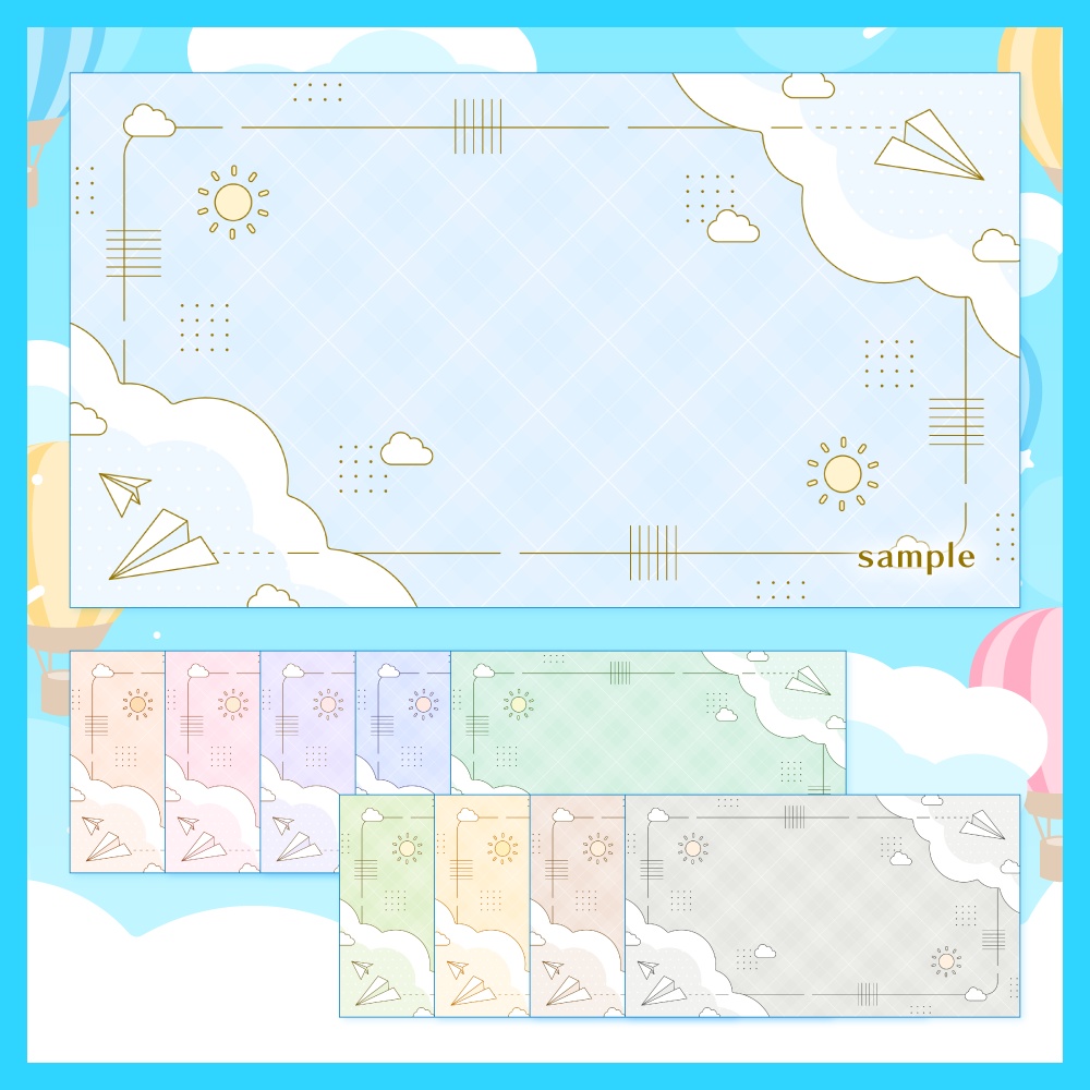 デザイン背景素材集 10 - 100枚