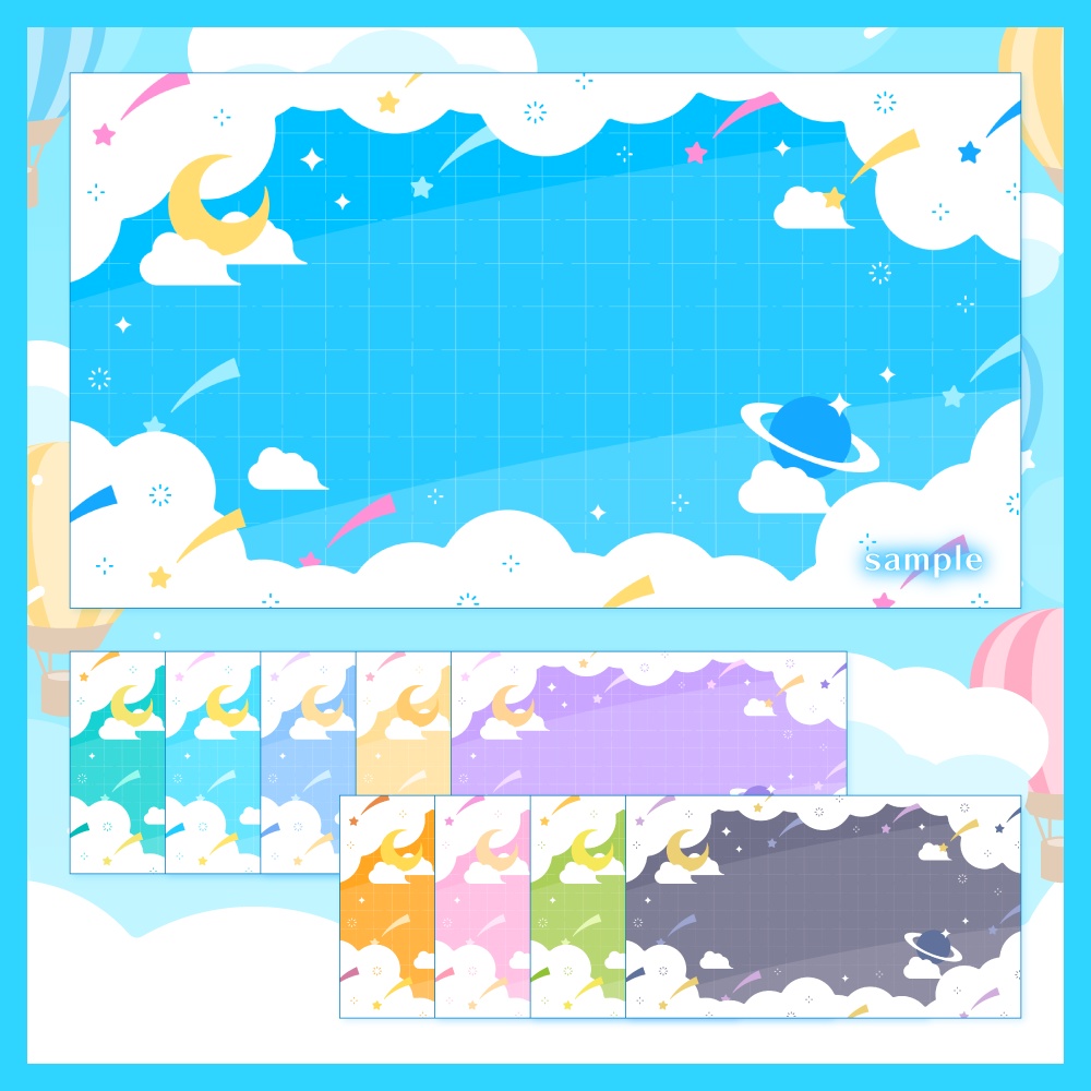 デザイン背景素材集 10 - 100枚