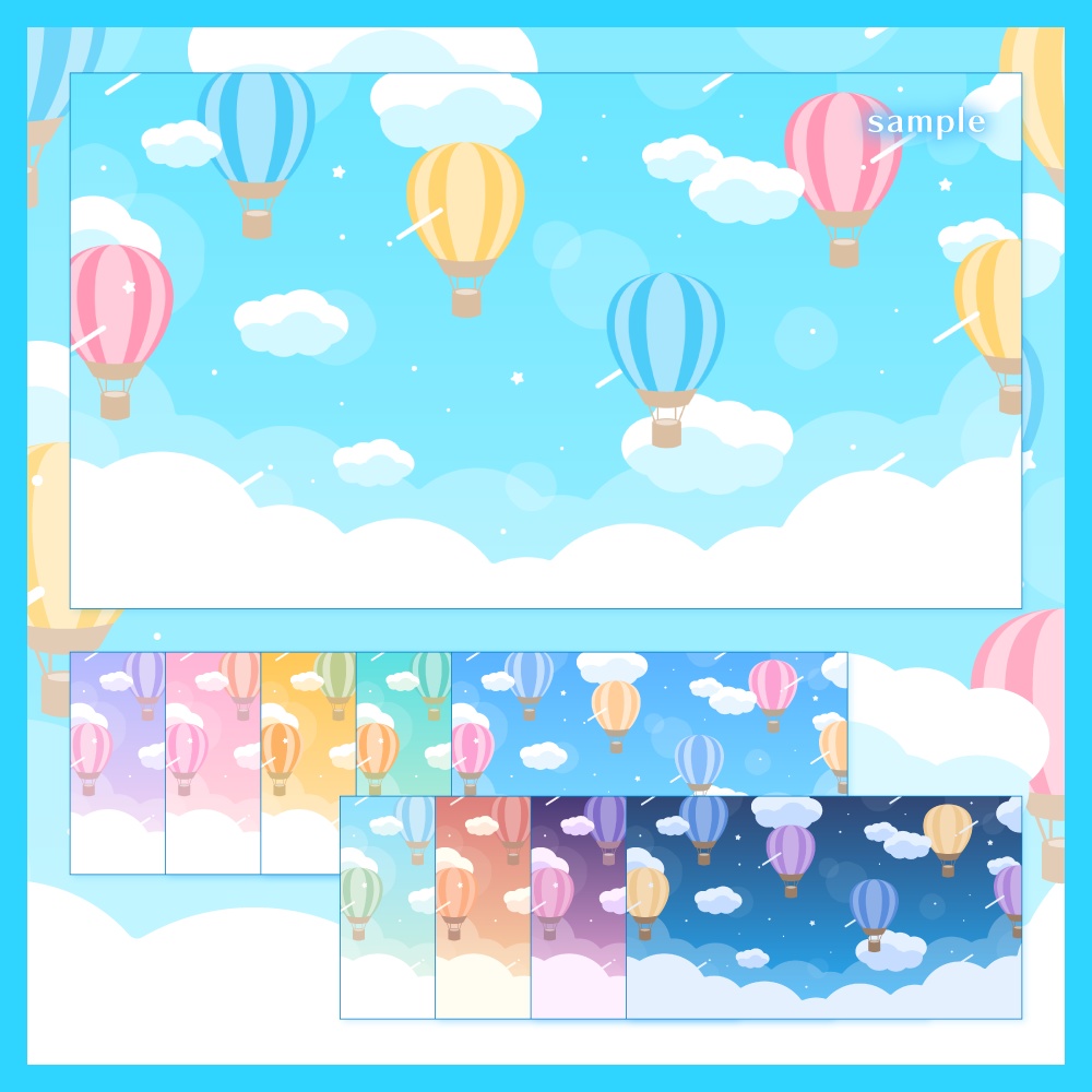 デザイン背景素材集 10 - 100枚