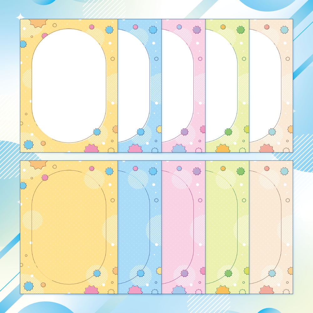 【無料版有】表紙向け背景素材集 02 - 100枚