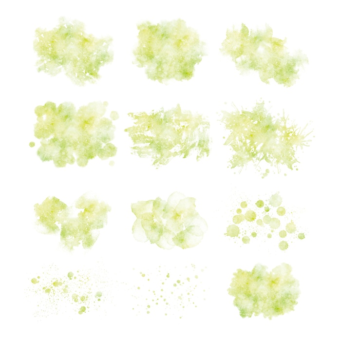 【無料版有】水彩風あしらい素材集 - 約1100点