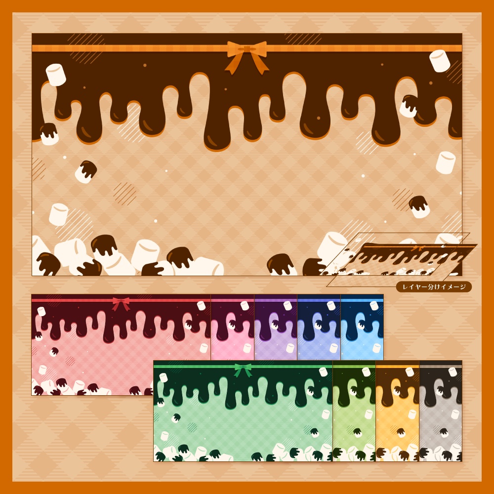 デザイン背景素材集 11 - 100枚