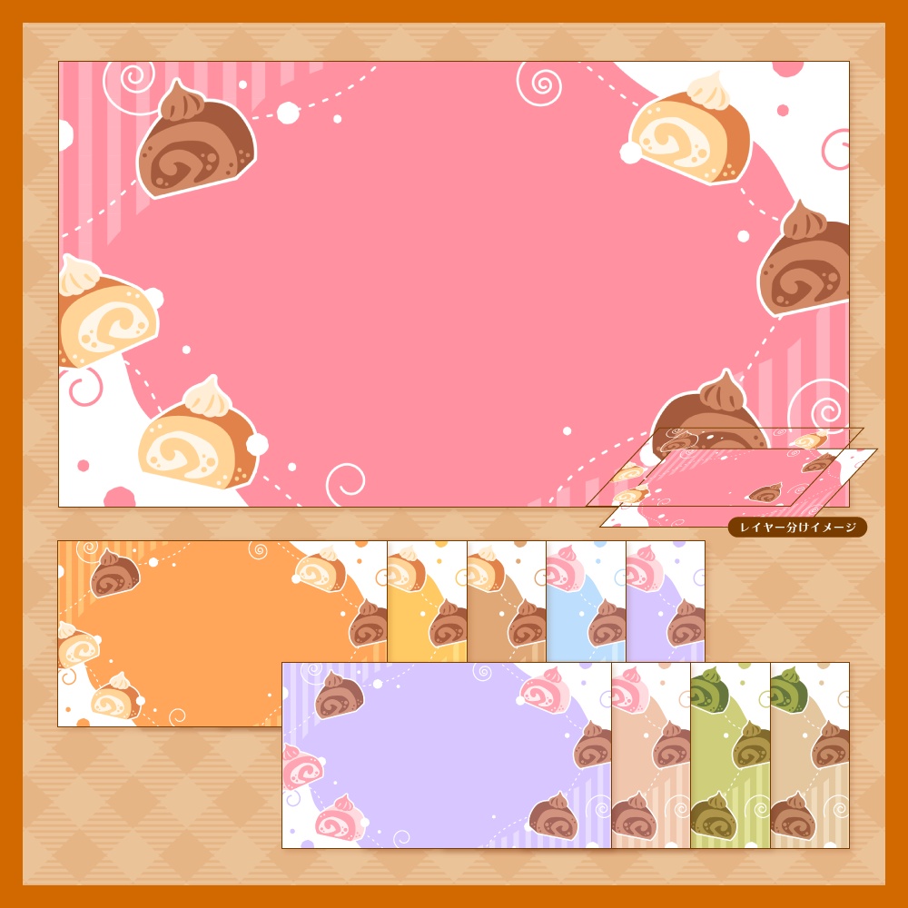 デザイン背景素材集 11 - 100枚