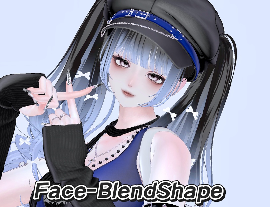 VRCHAT-ルミナ - LUMINA-2 -Face-BlendShape