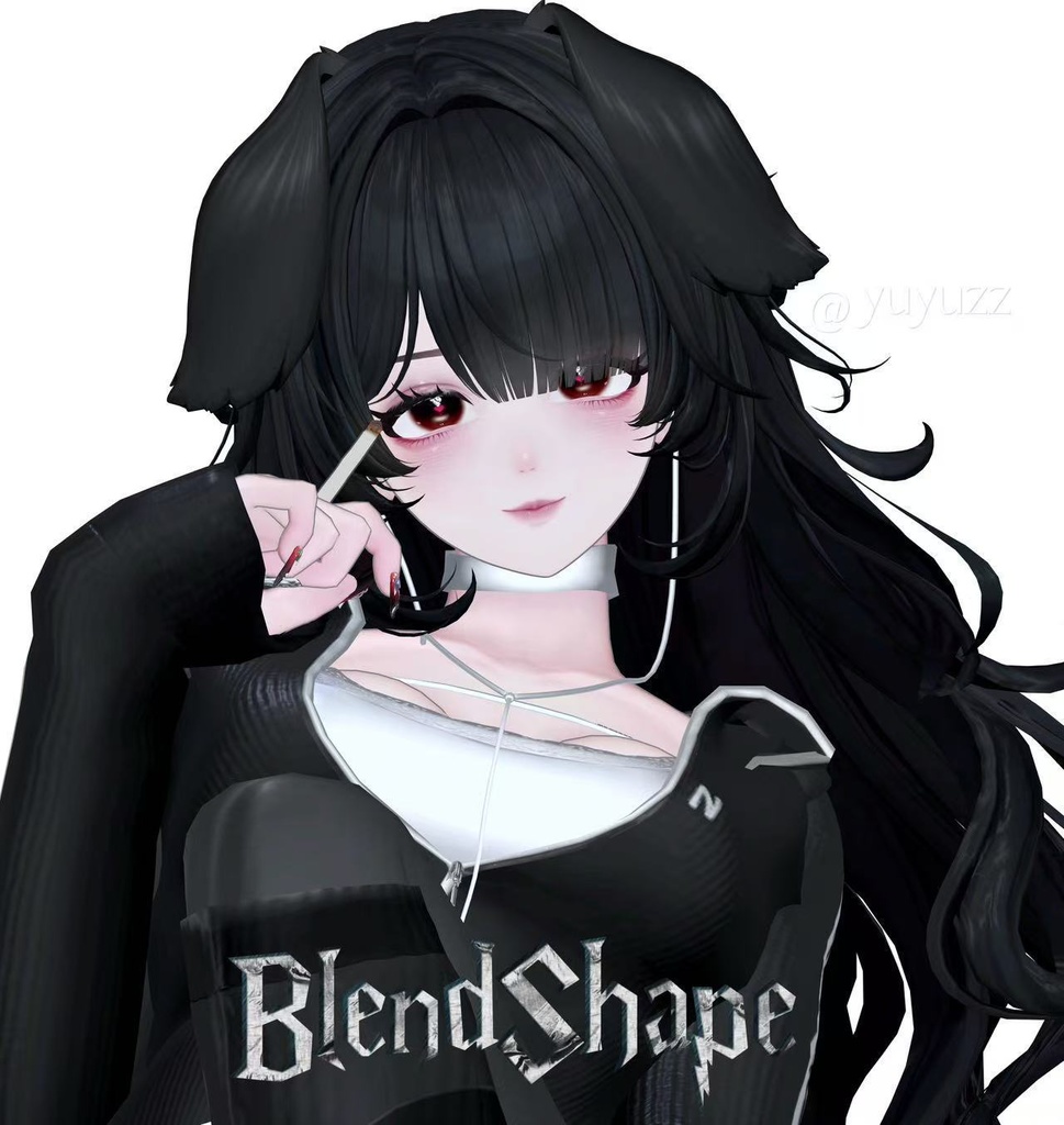 VRCHAT-ルミナ - LUMINA-3 -Face-BlendShape
