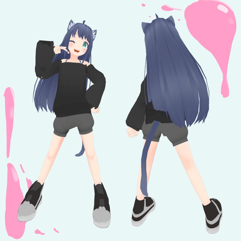 【VRC想定】アバター「おかか」