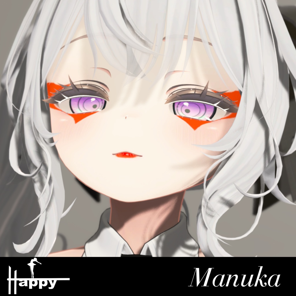 【無料/Free】【3 Avatars Compatible】Moon Girl Eye and Makeup Texture