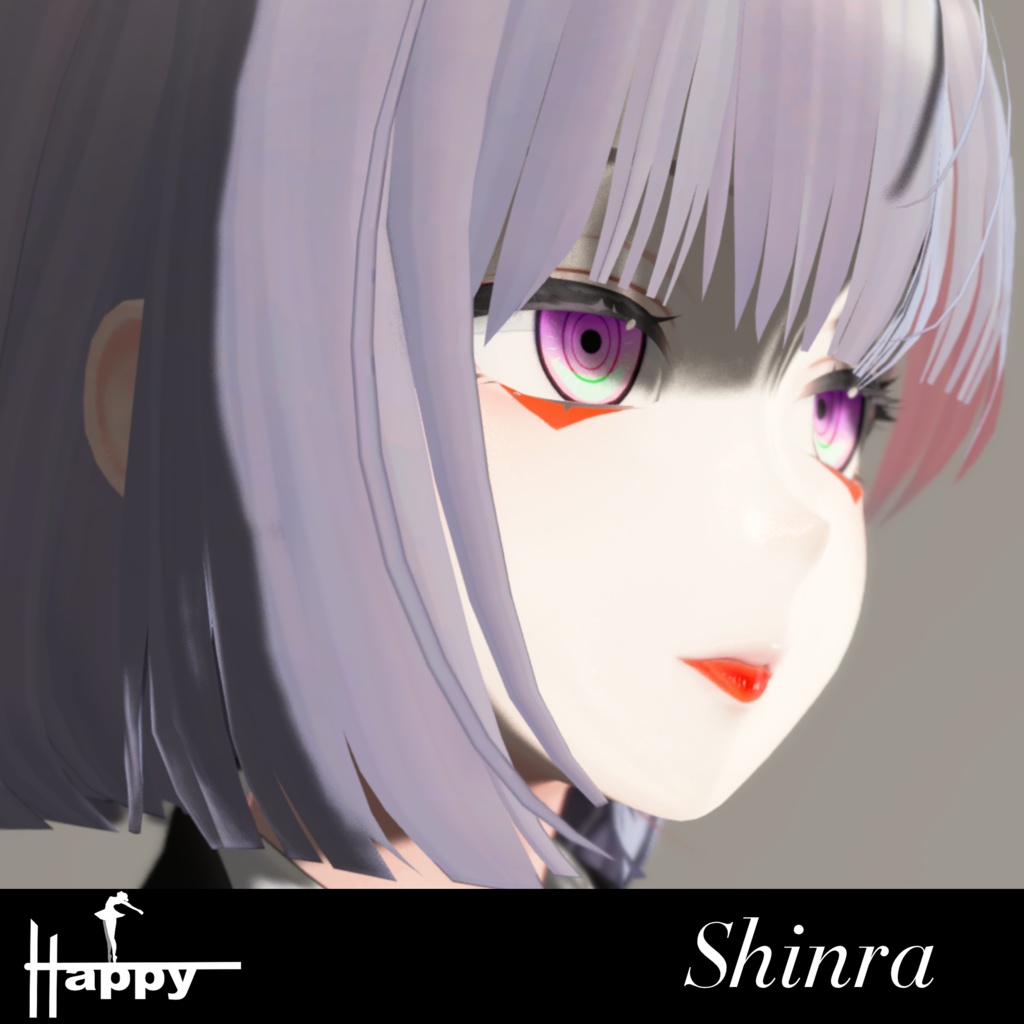 【無料/Free】【3 Avatars Compatible】Moon Girl Eye and Makeup Texture