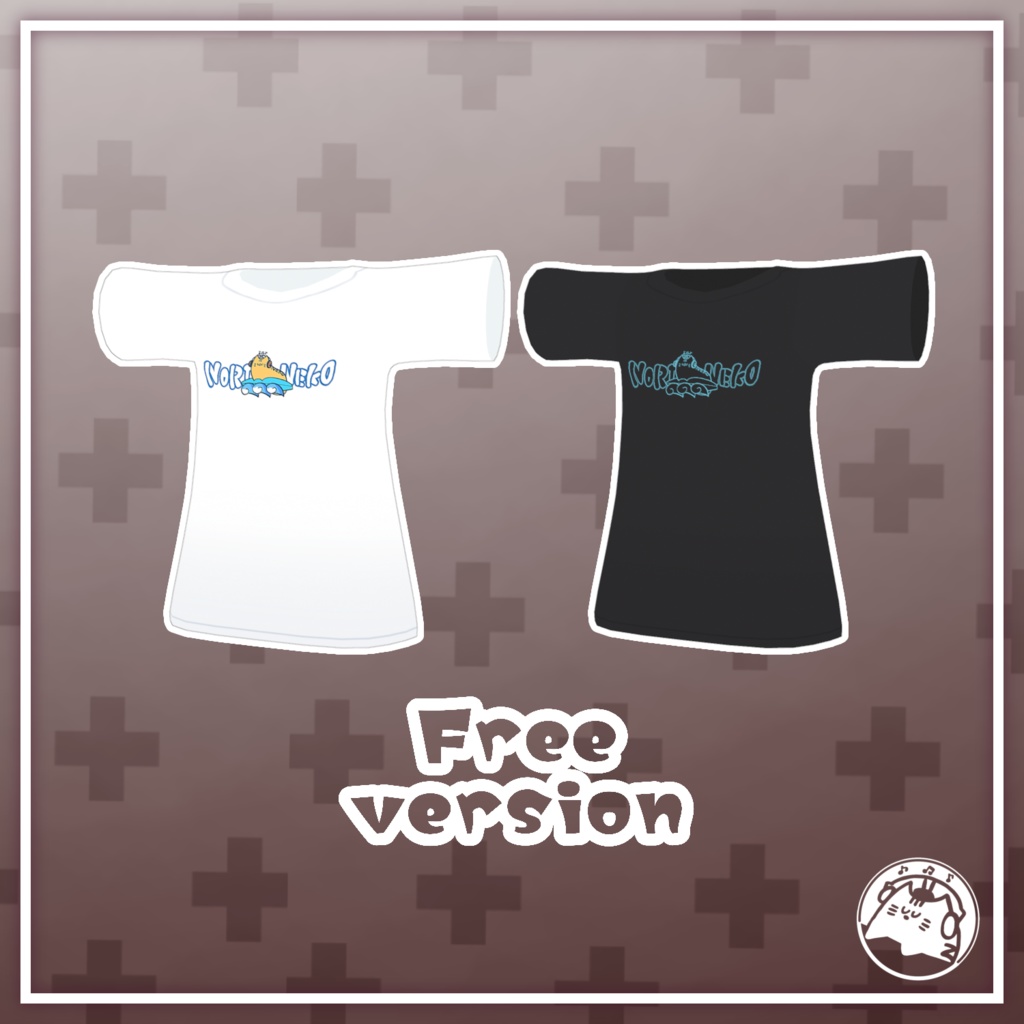 【無料有り】NORI‐NEKOデザインTシャツ(オマケ付)【キプフェル対応】