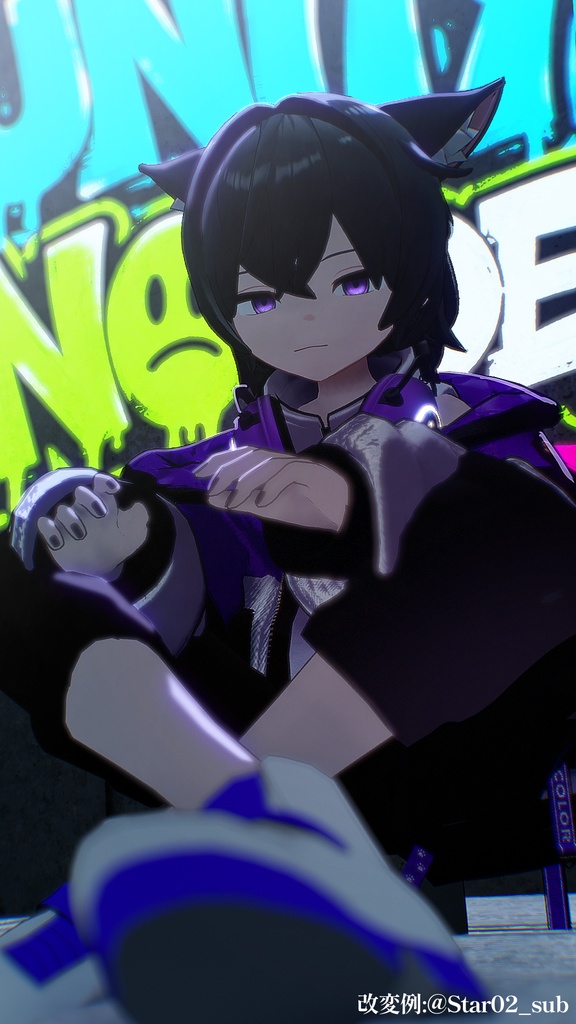 【オリジナル3Dモデル】Re:V(レヴィ)