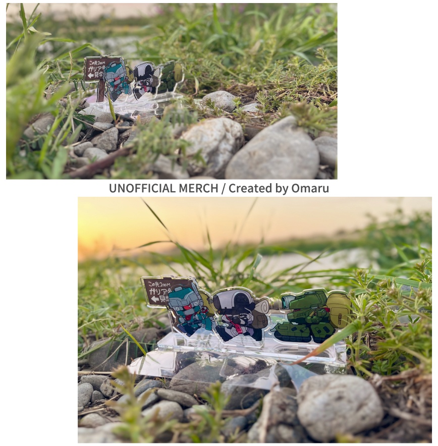 アクリルジオラマ ちびろだよん!(愉快な遠足セット)