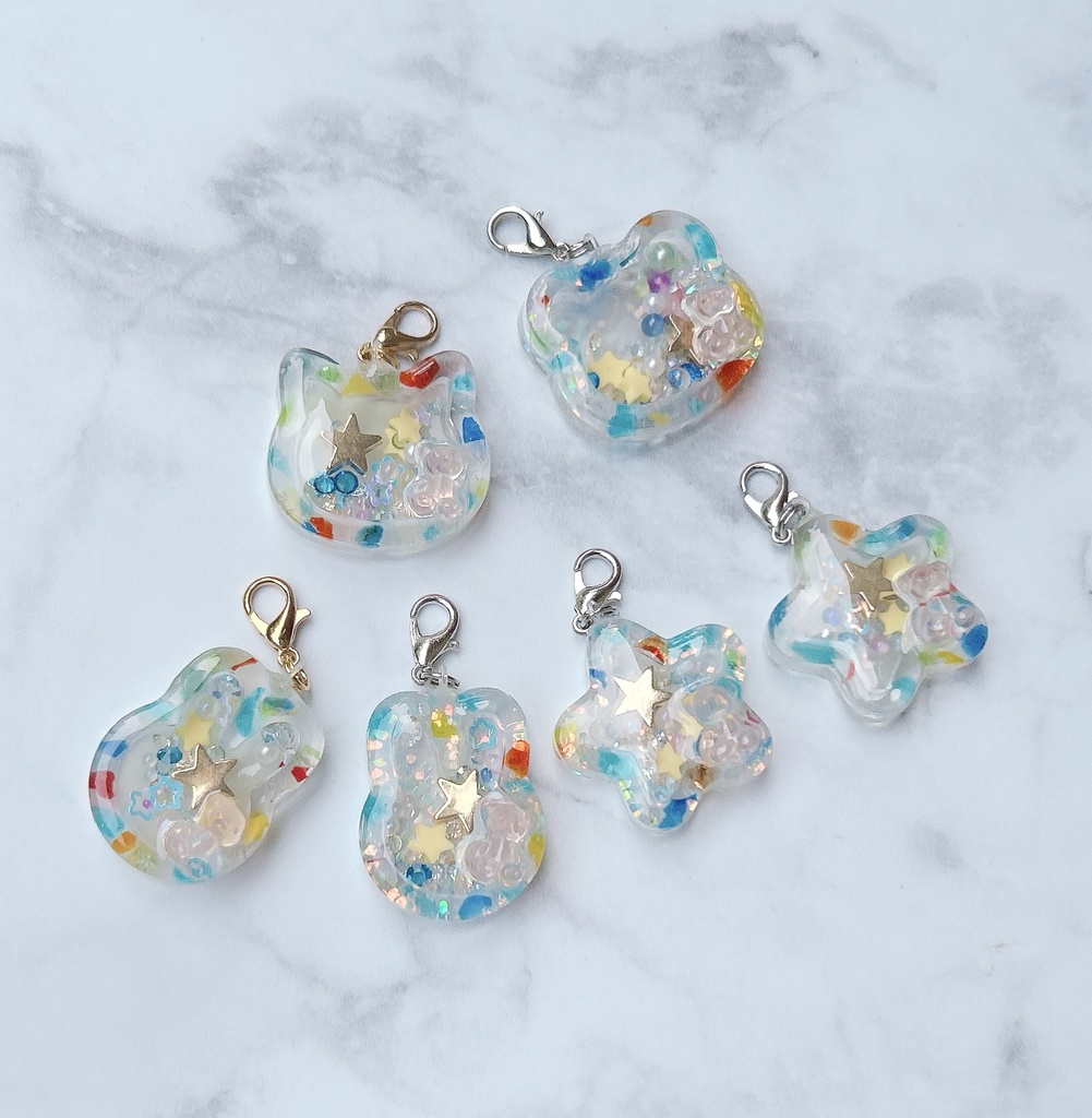 おめかしシェイカーチャーム