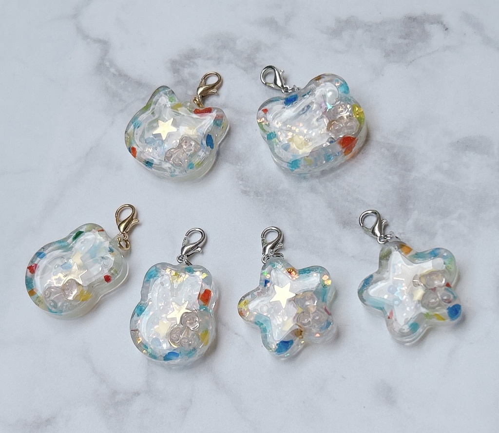 おめかしシェイカーチャーム