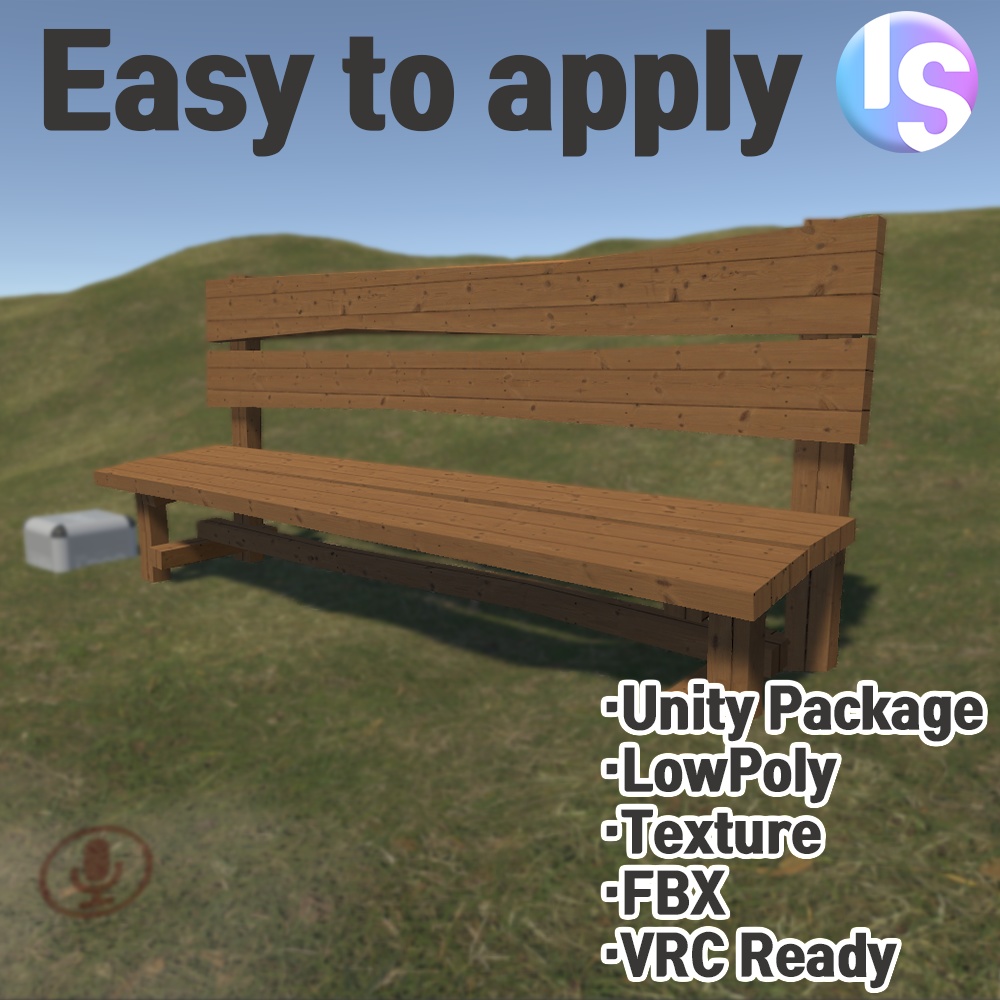 木製ベンチ『Wooden bench』