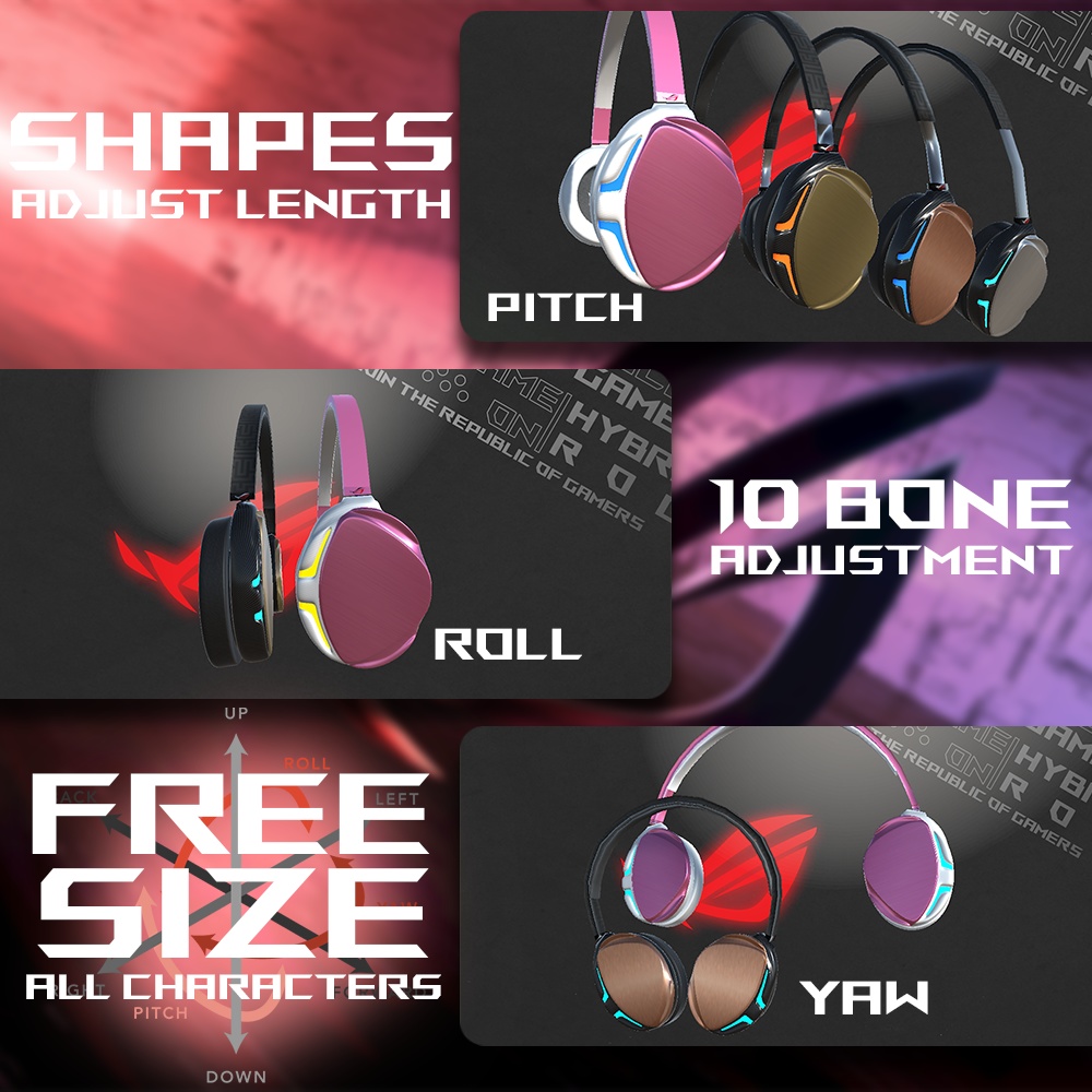 ASUS Fusion Series ヘッドセット『ASUS Fusion Series Headset』