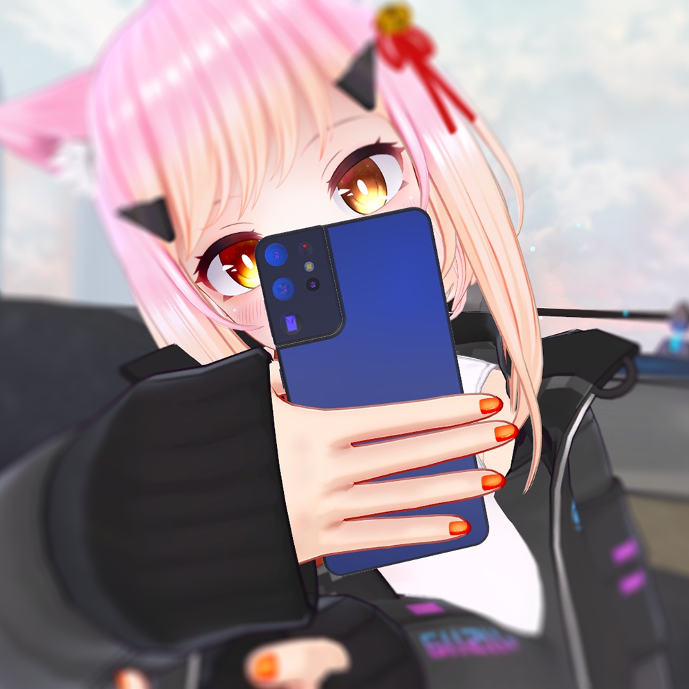 ベゼルのないスマートフォン NebulaS21