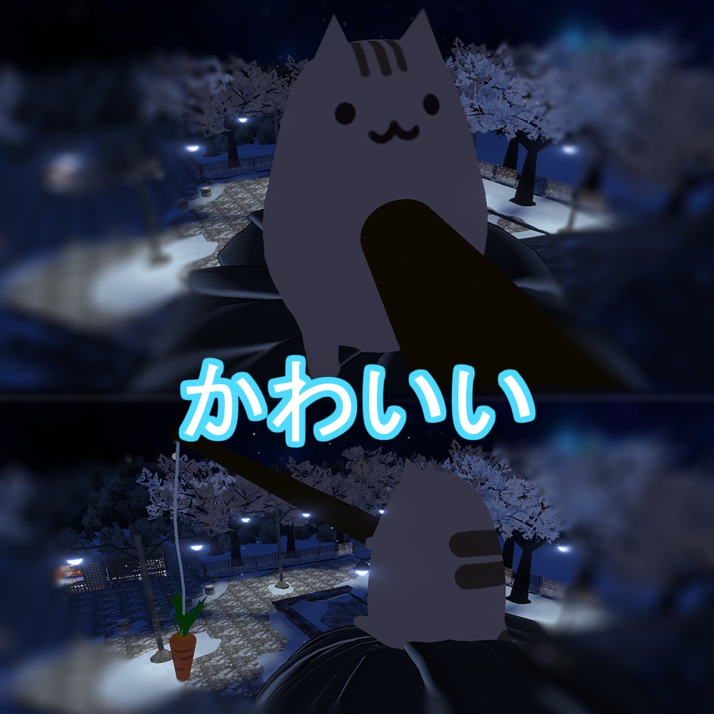 もちもちLetoCat『釣りをする猫』